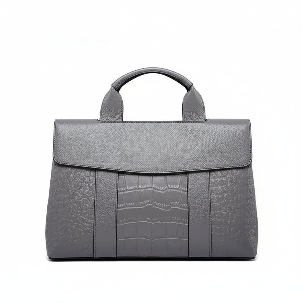 June Plum London Bloomsbury Grey bag —