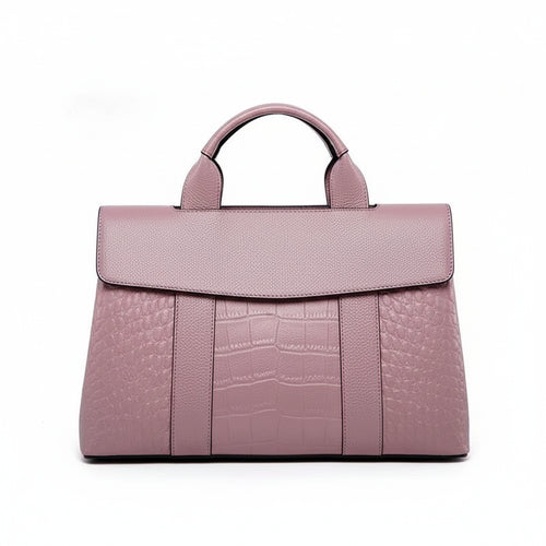 June Plum London Bloomsbury Pink bag — front