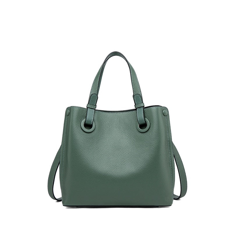 June Plum London Piccadilly Green bag 