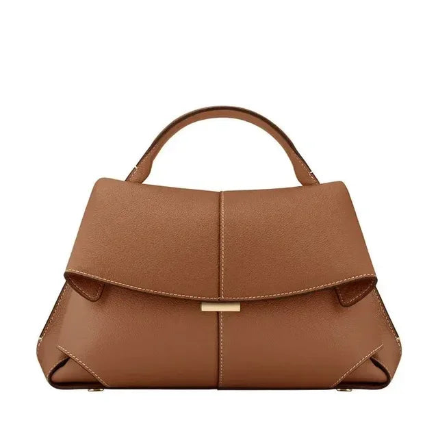 June Plum London Strand Brown bag — back view